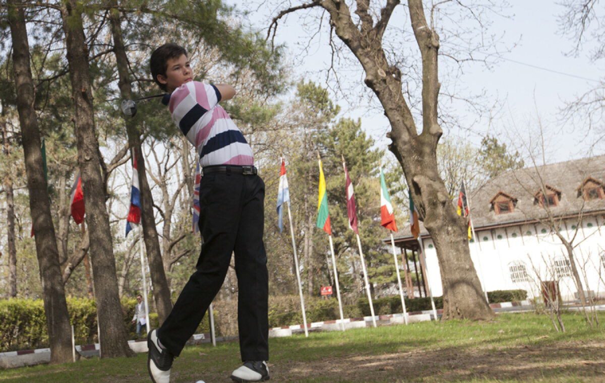 Alexandru Vlăduţi, campionul României de juniori la golf: ”Ţinta mea e Olimpiada 2016”