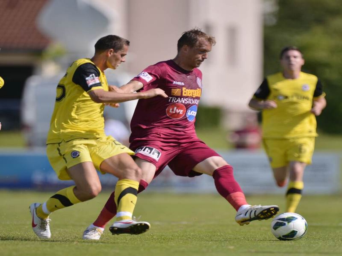 FOTO CFR Cluj - Sparta Praga 0-1 » Primul adversar greu aduce şi prima înfrîngere pentru campioana României