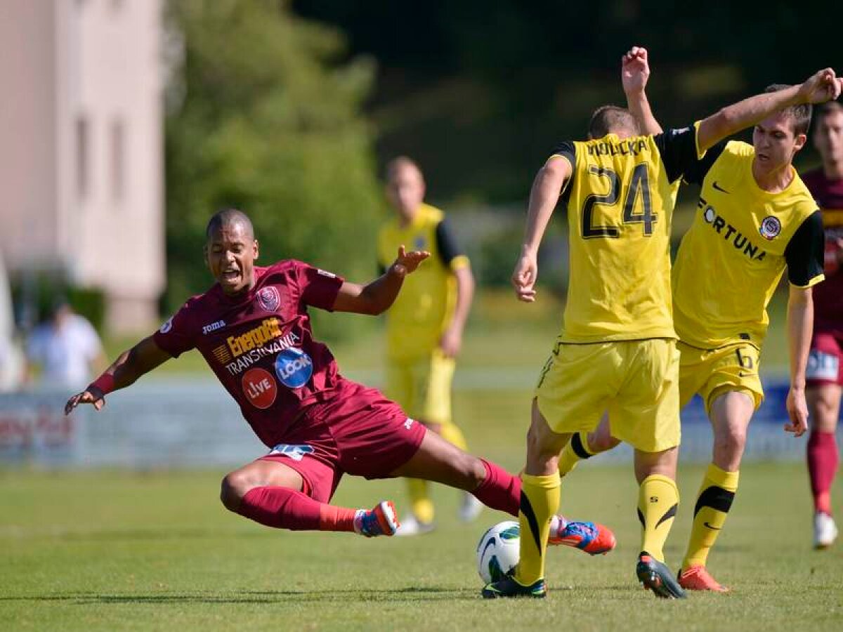 FOTO CFR Cluj - Sparta Praga 0-1 » Primul adversar greu aduce şi prima înfrîngere pentru campioana României