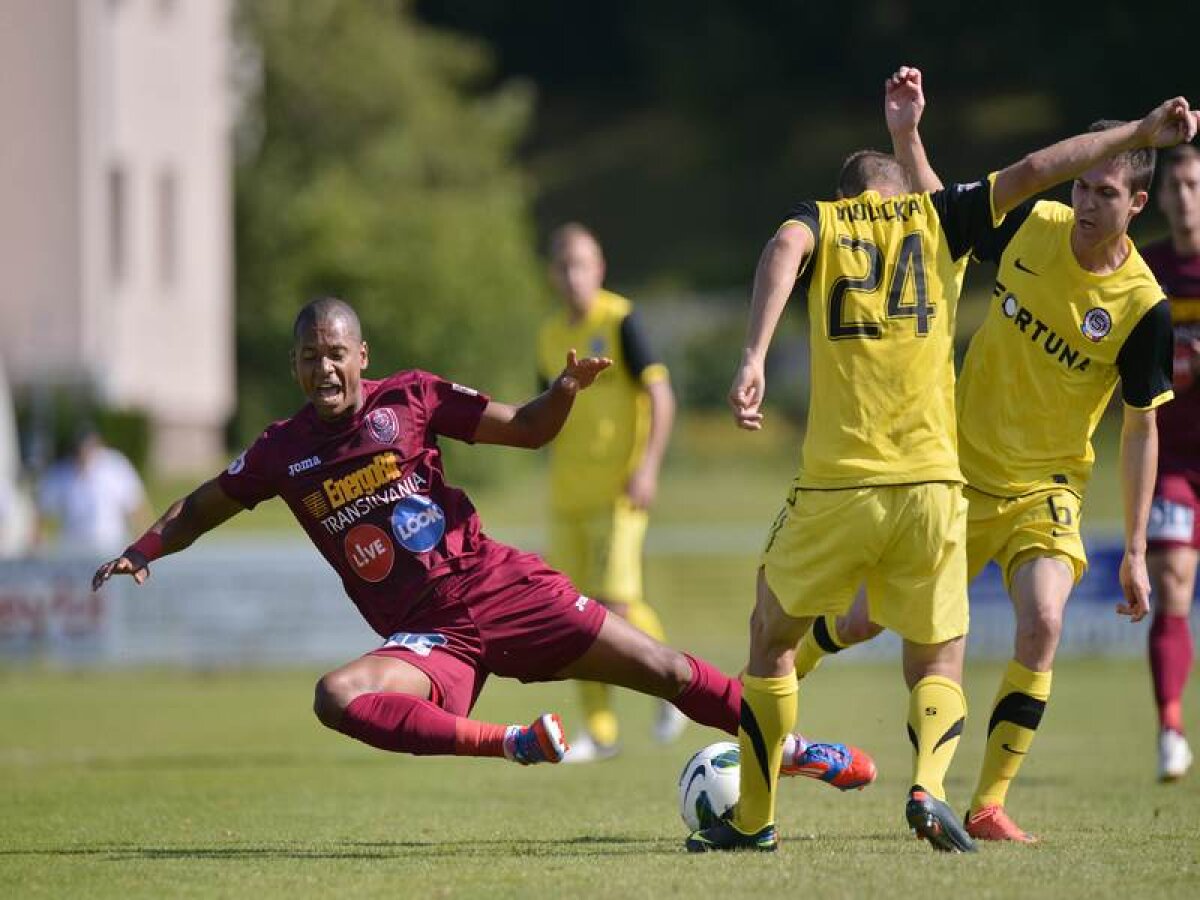 FOTO CFR Cluj - Sparta Praga 0-1 » Primul adversar greu aduce şi prima înfrîngere pentru campioana României