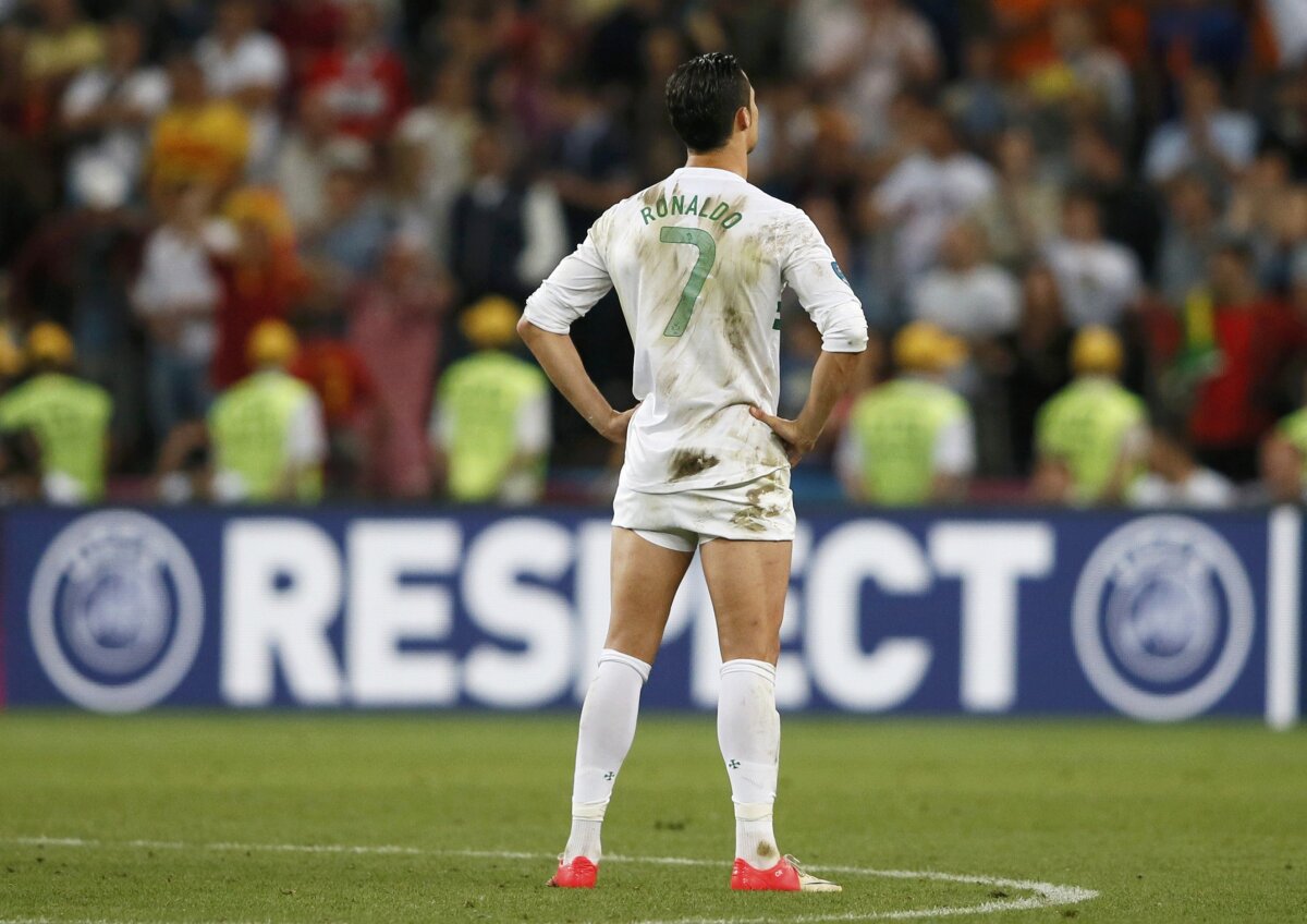 FOTO Deziluzia lui Cristiano Ronaldo: ”O, Doamne, ce nedreptate!”