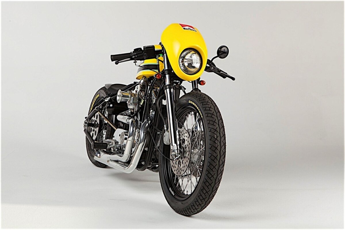 FOTO Defensor, o motocicletă în memoria lui Ayrton Senna