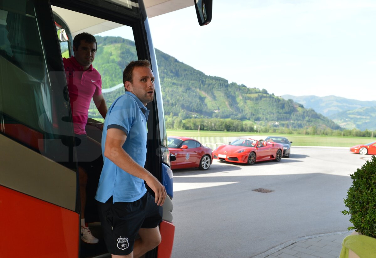 GALERIE FOTO » Steaua a ajuns la Kaprun pentru al doilea stagiu de pregătire