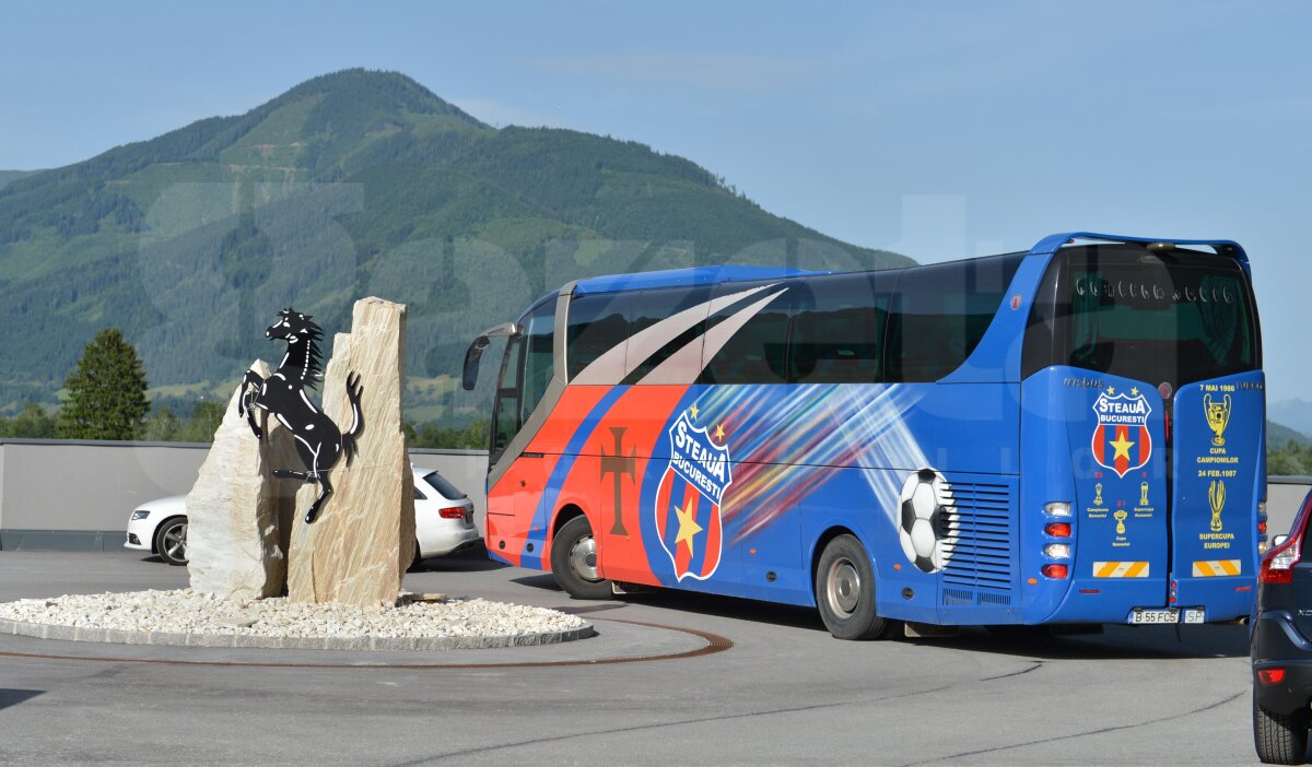 GALERIE FOTO » Steaua a ajuns la Kaprun pentru al doilea stagiu de pregătire