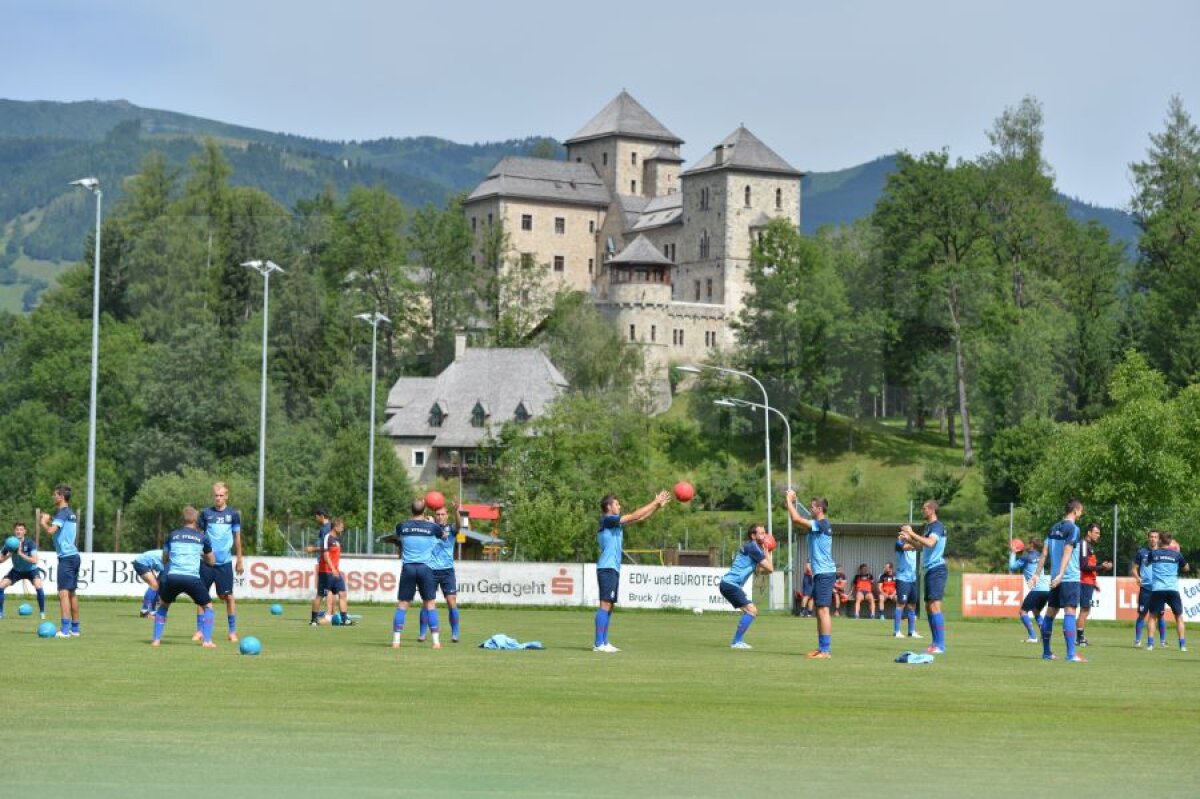 FOTO Georgievski contra Tănase » Macedoneanul s-a mişcat bine la primul antrenament cu Steaua