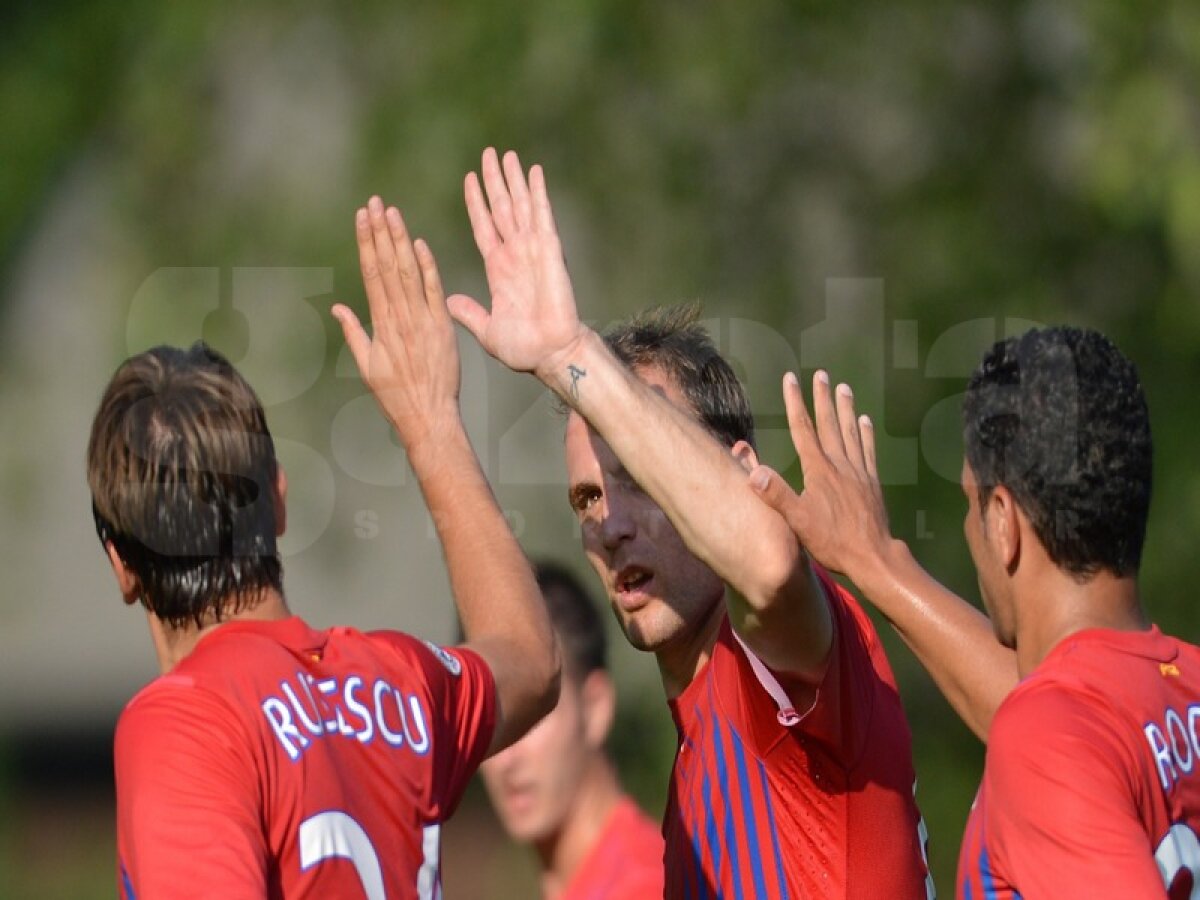 FOTO Steaua - Lokomotiv Plovdiv 4-0 » Roş-albaştrii fac show în amicale