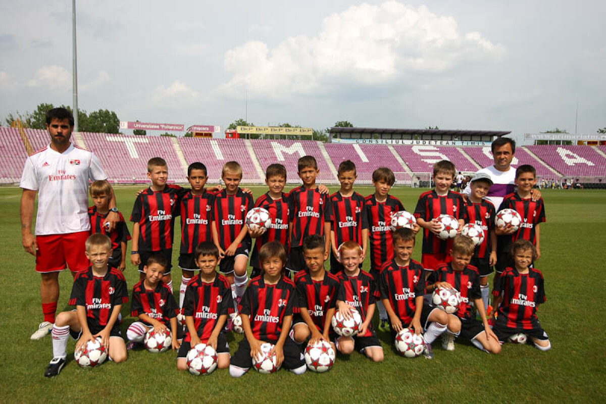Cîştigătorii şi povestea celei de-a patra ediţii Milan Junior Camp, în premieră la Timişoara