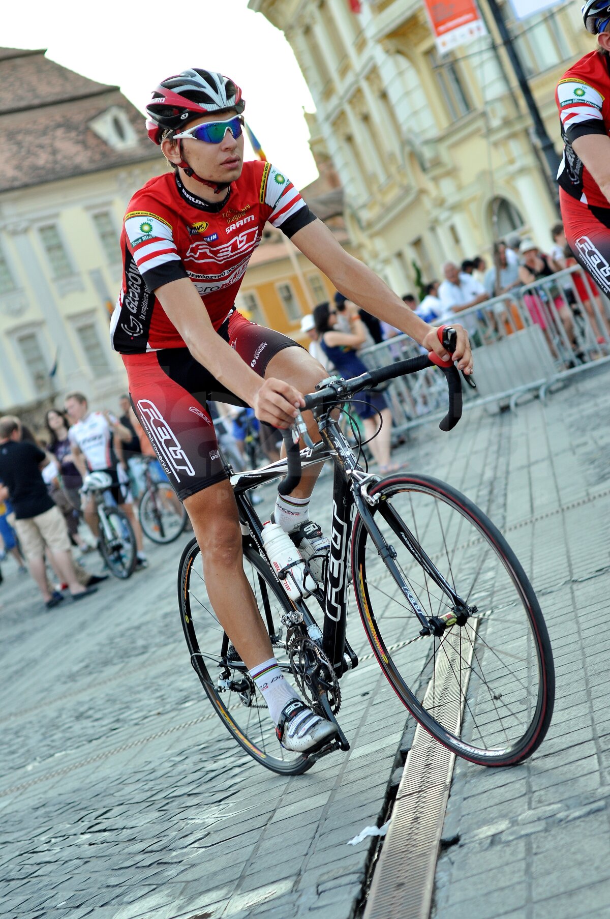 FOTO Ambiţii mari pentru români la Turul Sibiului: "Vrem primul loc!"