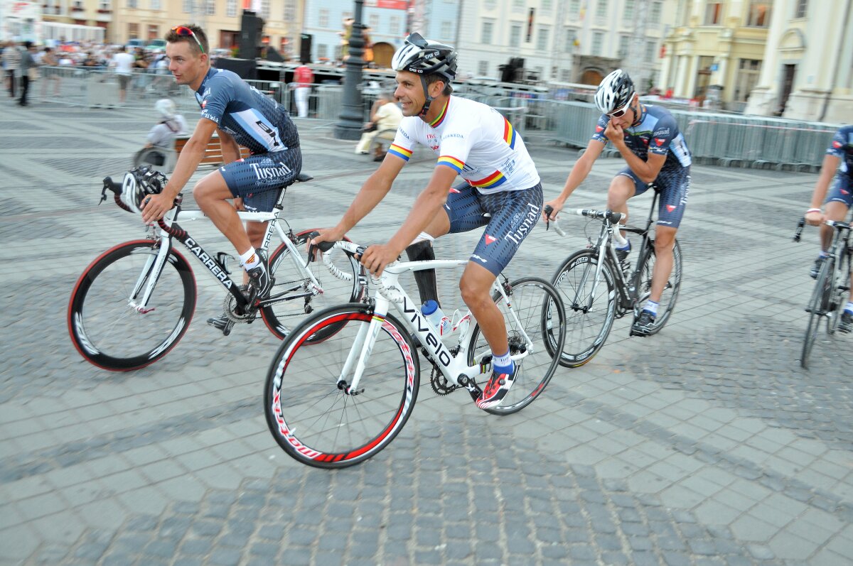FOTO Ambiţii mari pentru români la Turul Sibiului: "Vrem primul loc!"