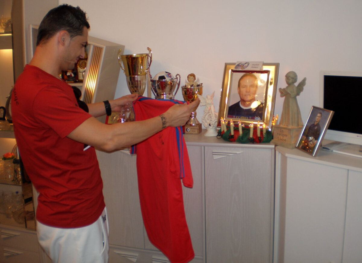 Rădoi a vizitat casa fostului său mentor, Ştefan Sameş, decedat pe 17 iulie 2011: "Mulţumesc, Mirel!"