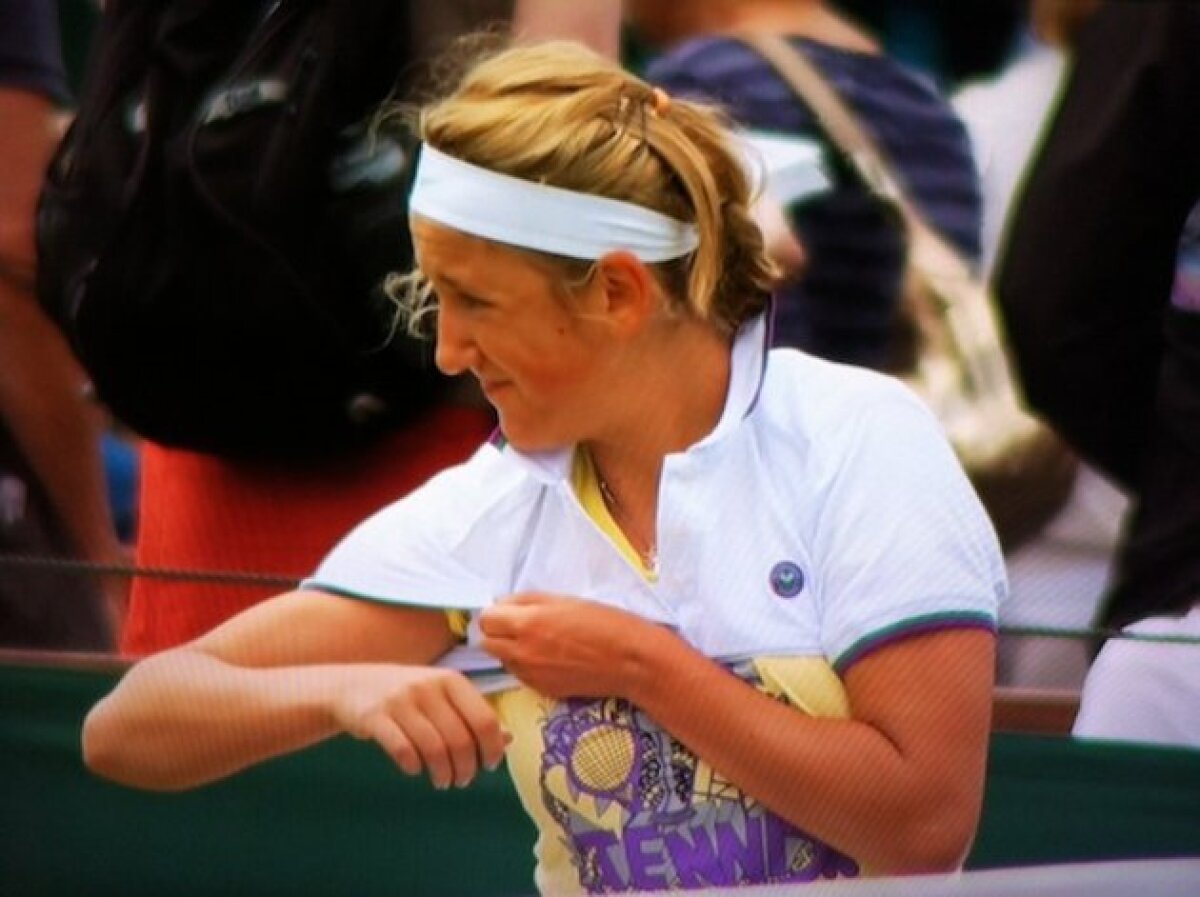Poliţia modei » Ce a păţit Victoria Azarenka pe terenul de antrenament de la Wimbledon