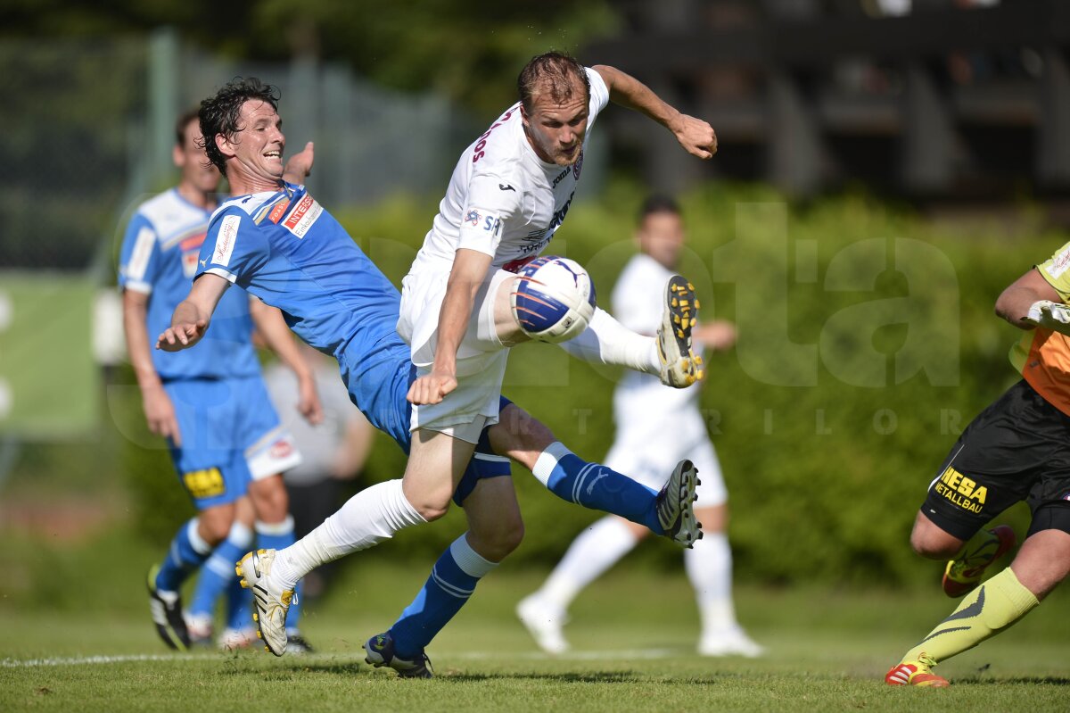 FOTO CFR Cluj - Pinzgau 2-0 » Victorie chinuită cu mai puţin de o săptămînă înaintea meciului cu Dinamo