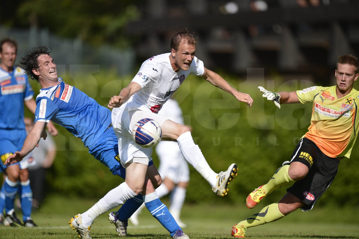 FOTO CFR Cluj - Pinzgau 2-0 » Victorie chinuită cu mai puţin de o săptămînă înaintea meciului cu Dinamo