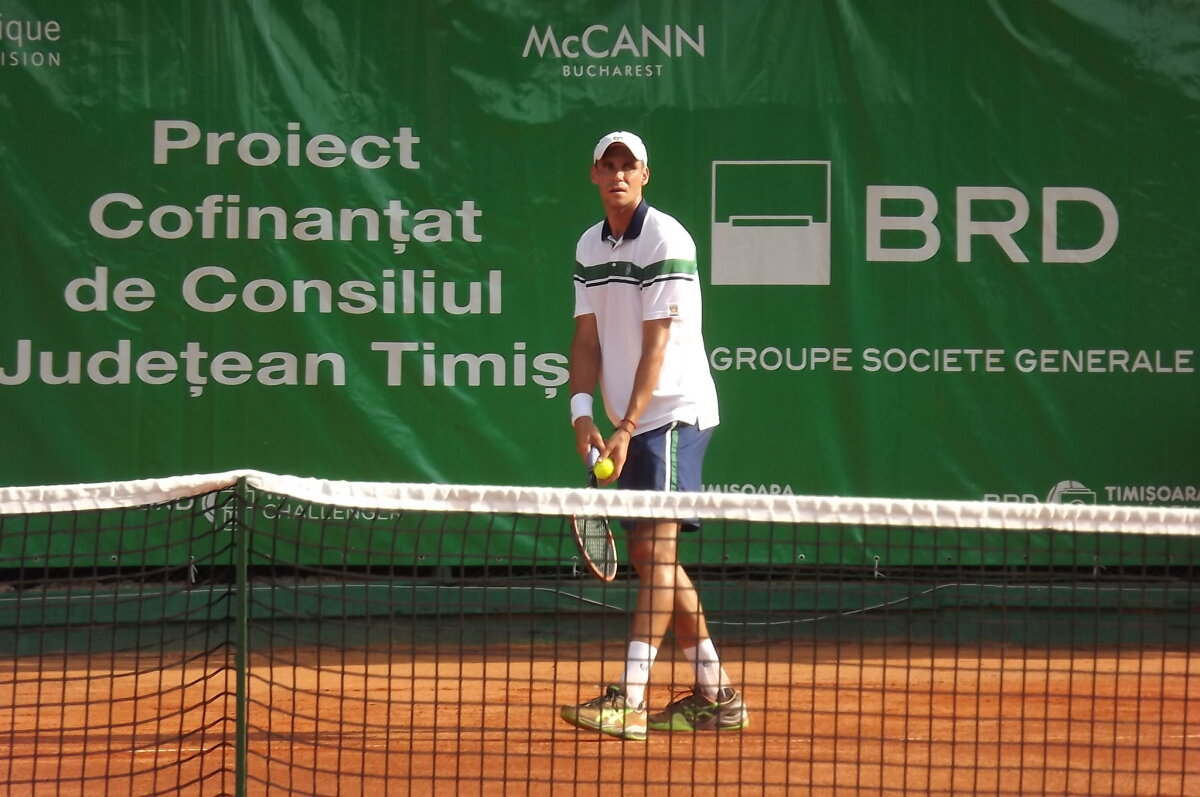 Hănescu, Crivoi şi Copil au acces în turul doi la Timişoara Challenger