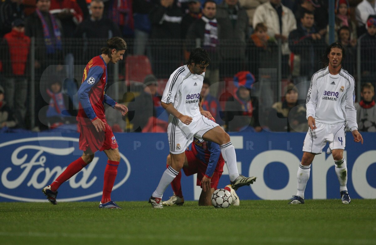 FOTO Raul e fanul de lux al Stelei: "Sper să cîştige campionatul" » Ce îi transmite lui Rusescu