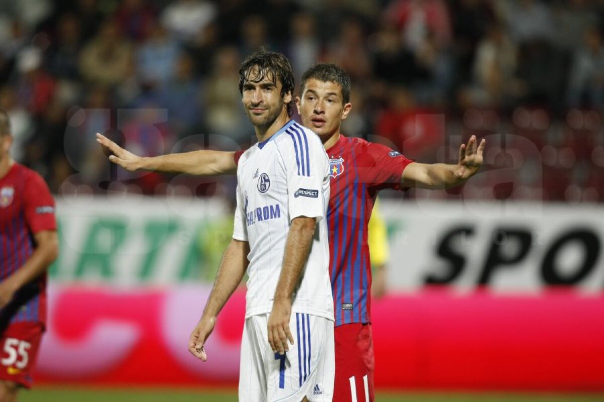 FOTO Raul e fanul de lux al Stelei: "Sper să cîştige campionatul" » Ce îi transmite lui Rusescu