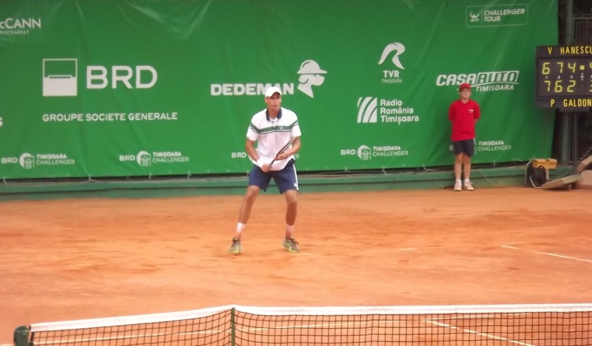 Hănescu şi Crivoi se vor confrunta în sferturile de finală Timişoara Challenger