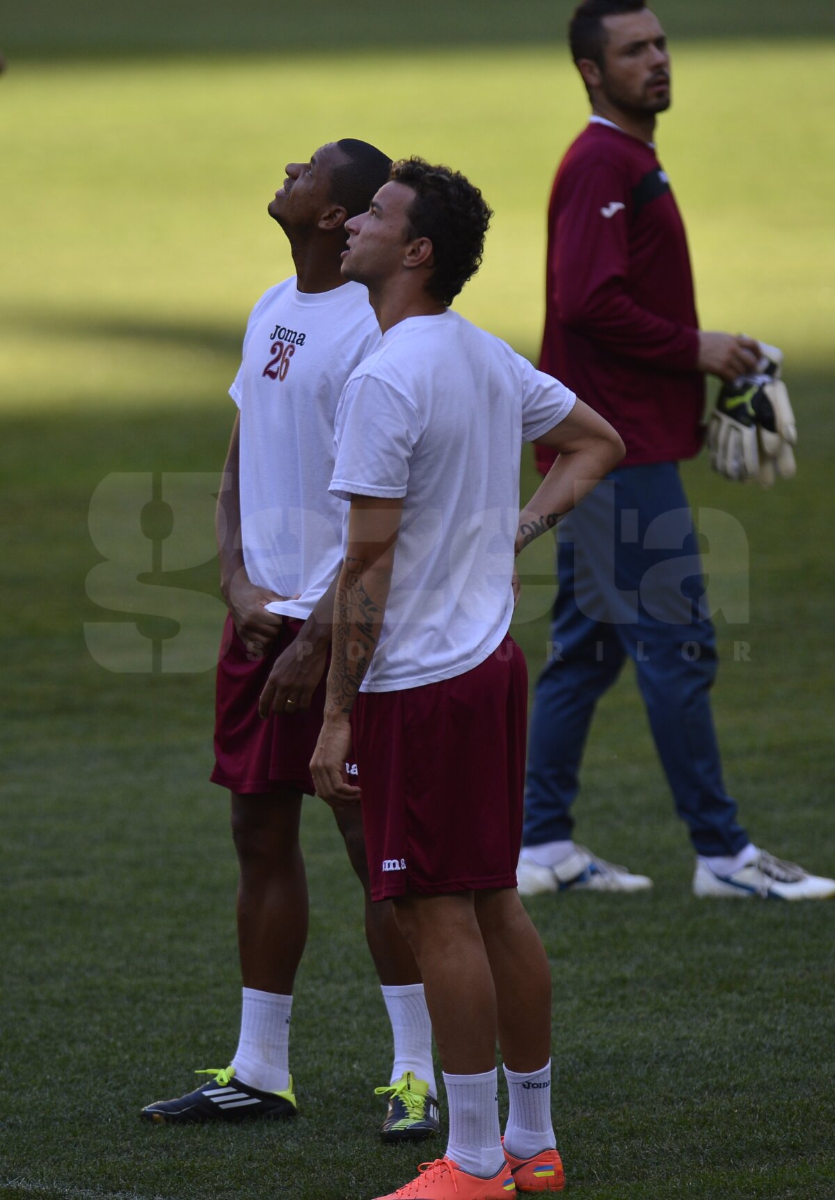 FOTO Campionii s-au antrenat pe National Arena pentru Supercupă şi-i ameninţă pe "cîini"