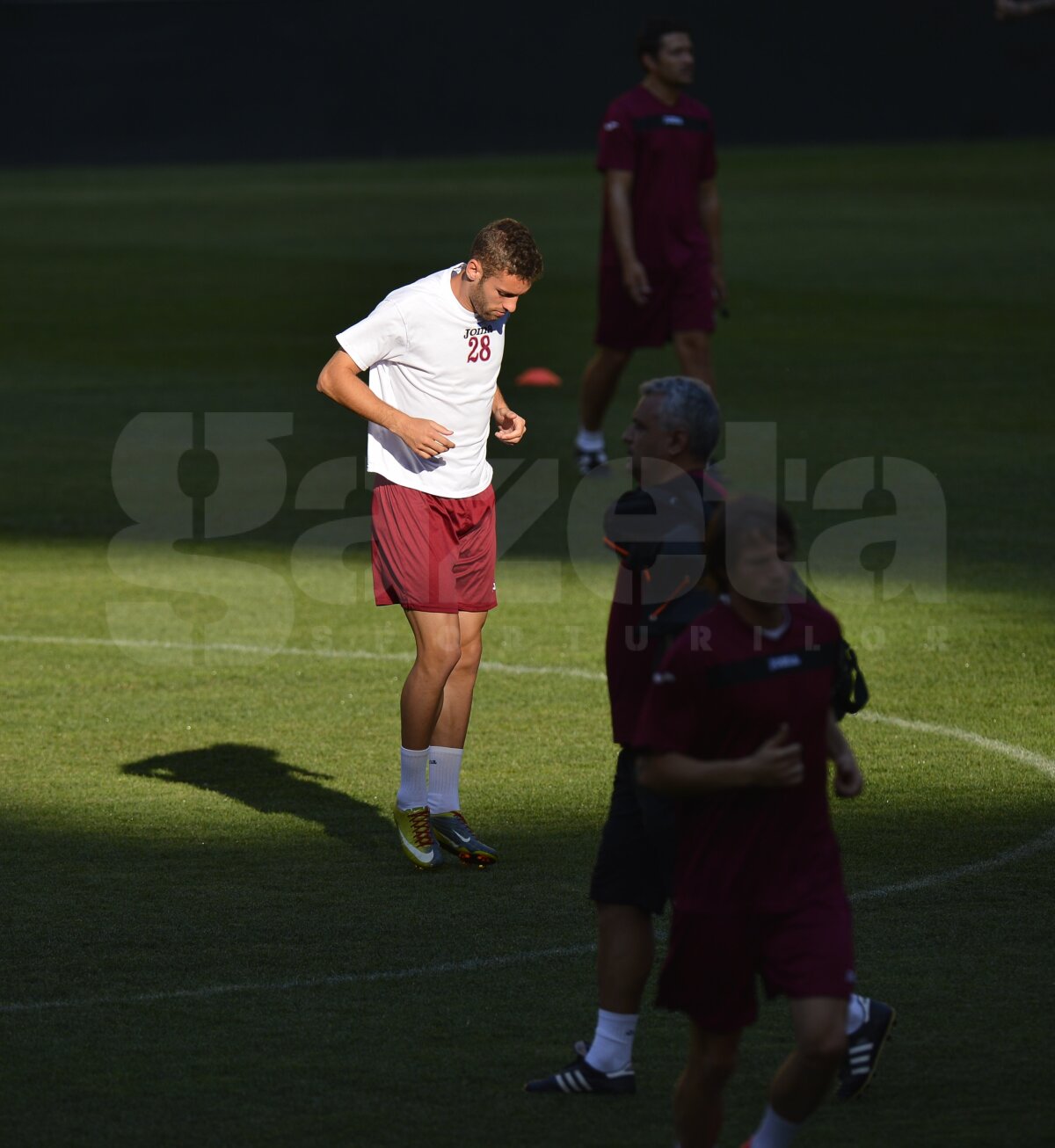 FOTO Campionii s-au antrenat pe National Arena pentru Supercupă şi-i ameninţă pe "cîini"