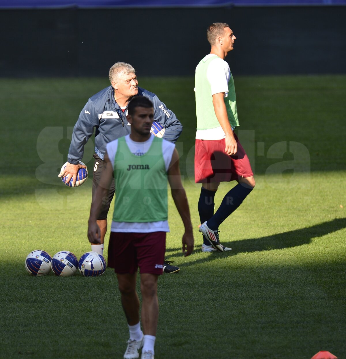FOTO Campionii s-au antrenat pe National Arena pentru Supercupă şi-i ameninţă pe "cîini"