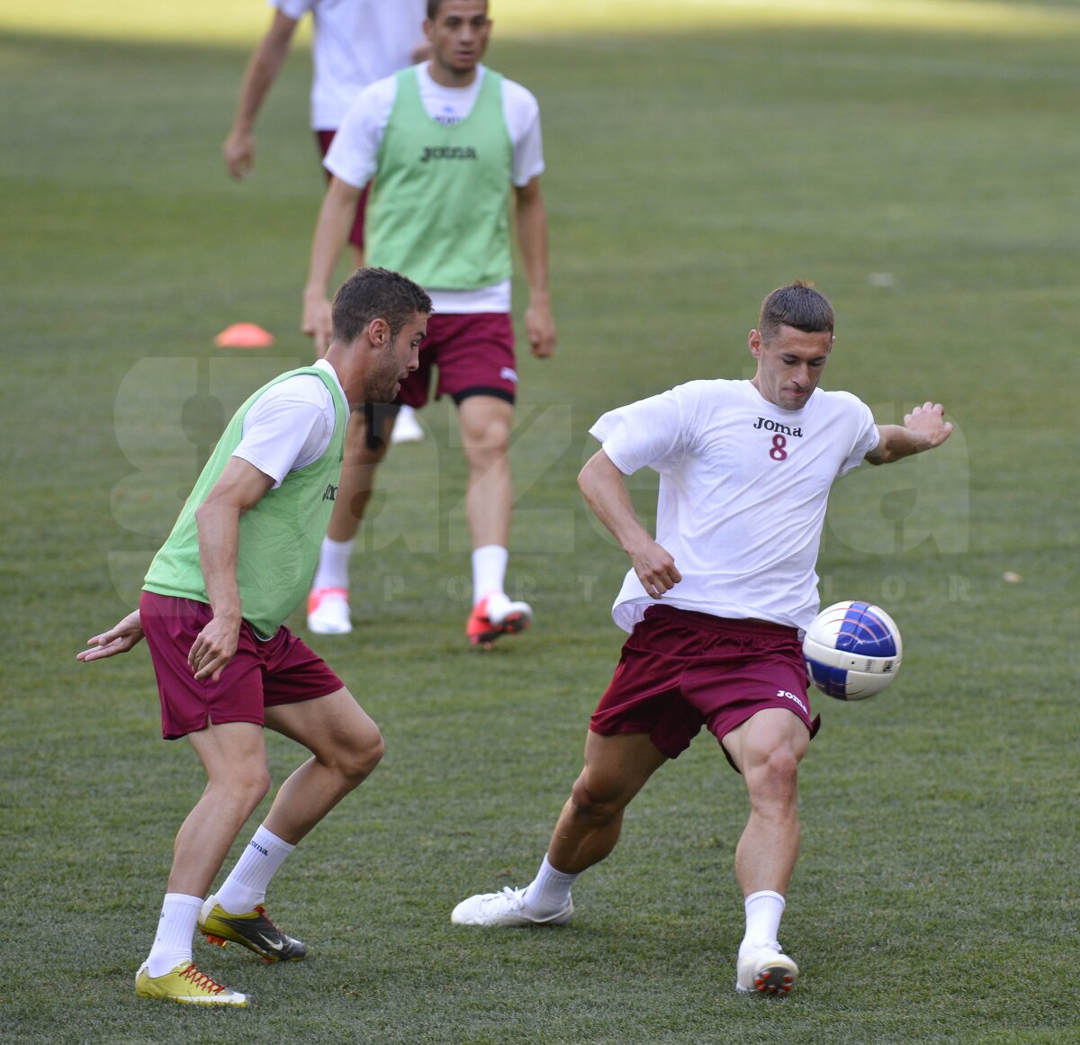 FOTO Campionii s-au antrenat pe National Arena pentru Supercupă şi-i ameninţă pe "cîini"