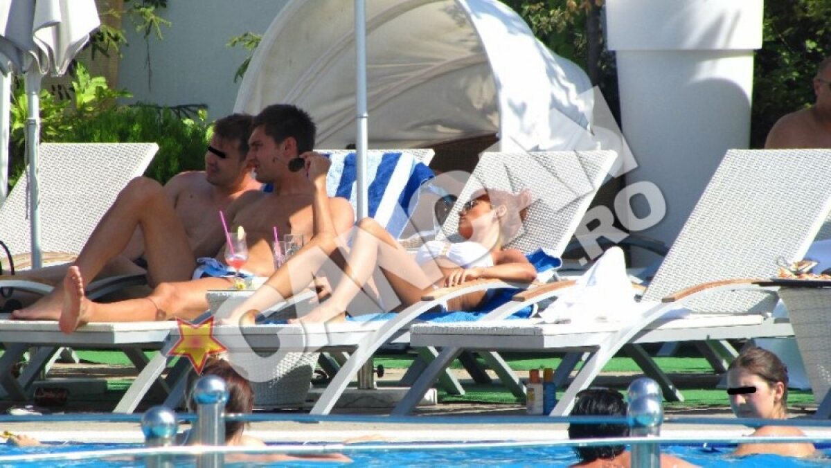 GALERIE FOTO » Din cantonament, în braţele iubitei. Cum s-a relaxat Tătăruşanu înainte de meciul cu Litex