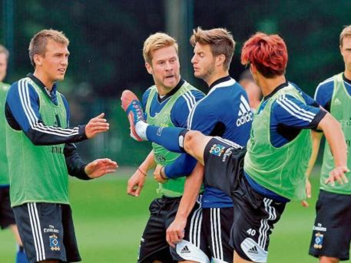 Pumni, kung-fu şi sînge » Doi jucători de la Hamburg s-au bătut la antrenament. Al treilea a avut capul spart!