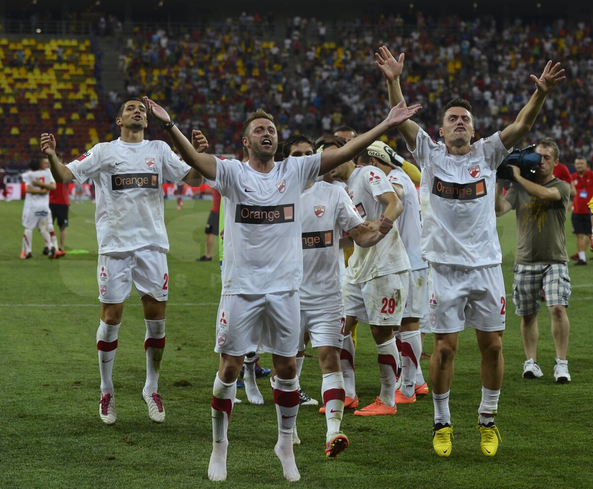 FOTO Bucurie bicoloră » Cele mai tari poze de la triumful lui Dinamo în Supercupă