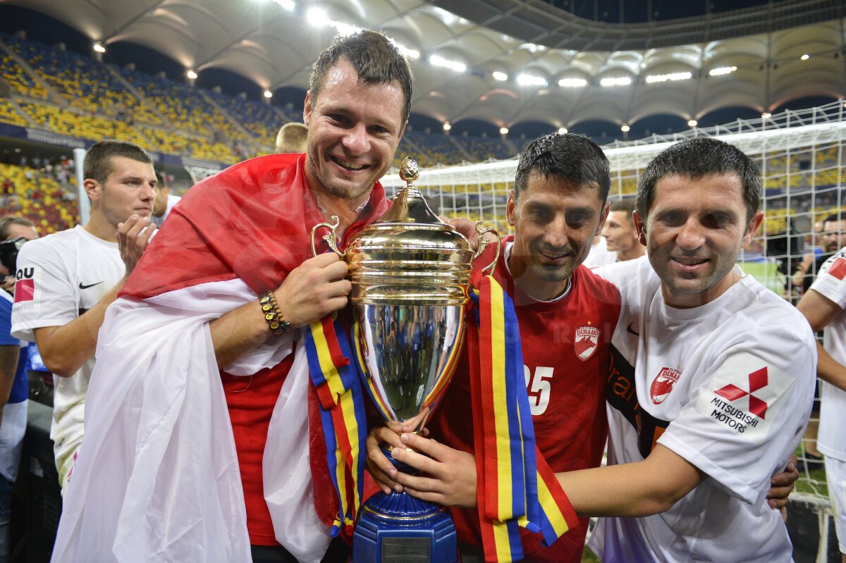 FOTO Bucurie bicoloră » Cele mai tari poze de la triumful lui Dinamo în Supercupă