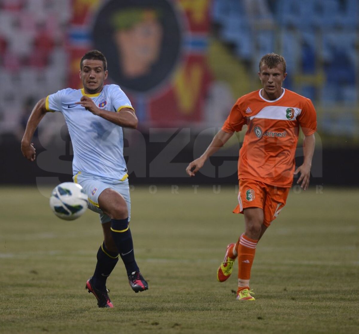 FOTO "Celeştii" lui Reghecampf » Steaua a făcut spectacol la meciul de prezentare, 3-0 cu Litex