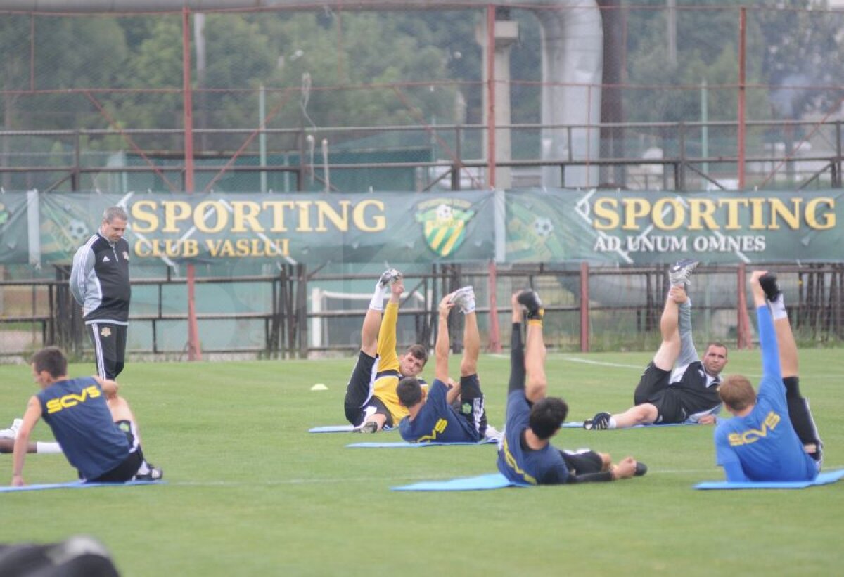 FOTO Cu gîndul la Rapid » Vasluienii vor să rupă blestemul şi să bată în Giuleşti!