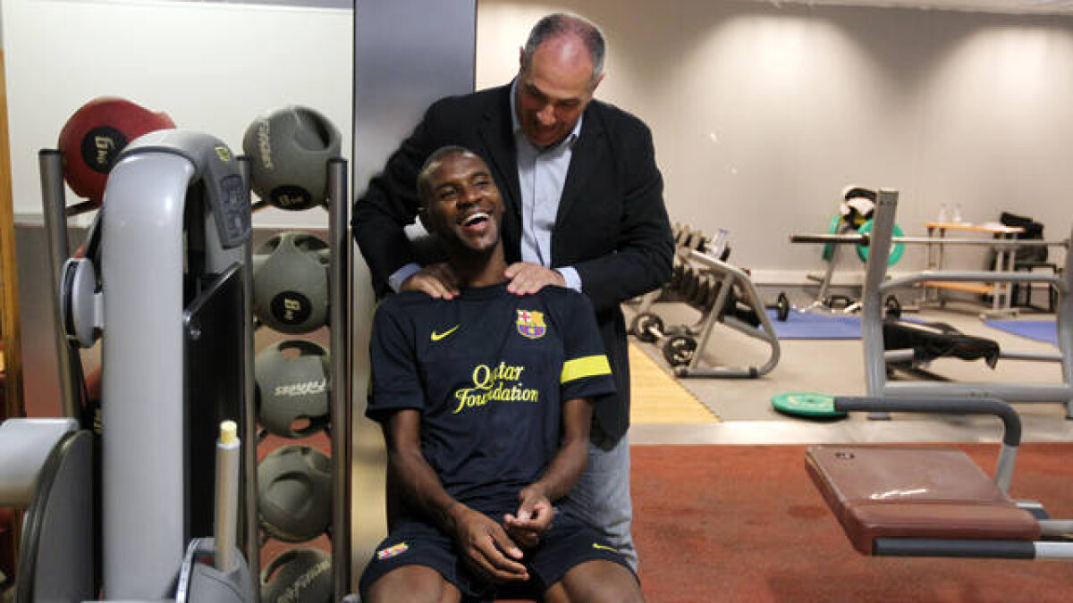 FOTO » Revedere emoţionantă între Abidal şi colegii de la Barça