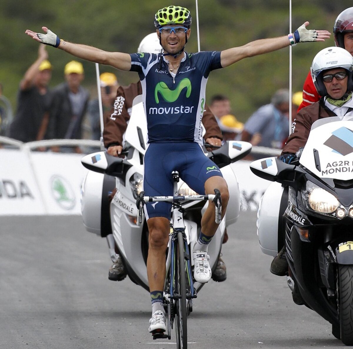 Hats Off » Alejandro Valverde cîştigă ultima etapă montană, dar Bradley Wiggins devine cîştigătorul Turului Franţei