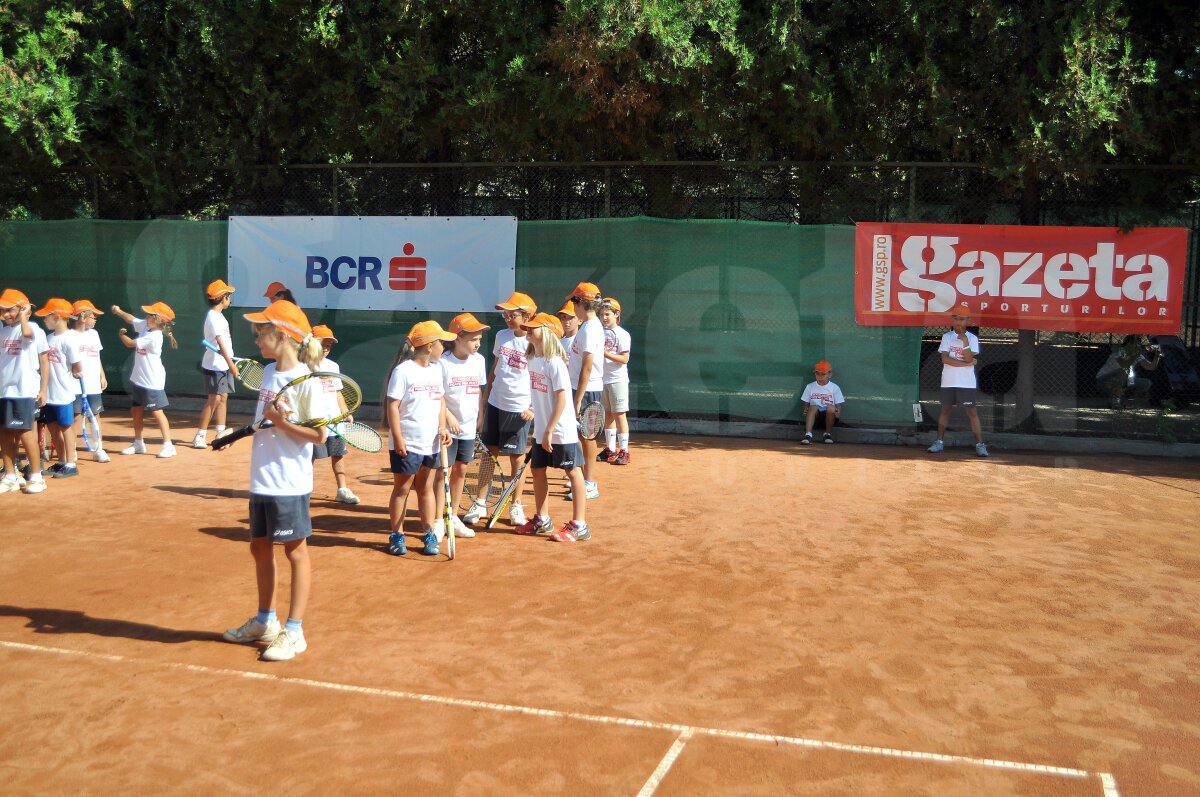 FOTO Copiii, în centrul atenţiei la BCR Open » Kids Day Gazeta Sporturilor 2012