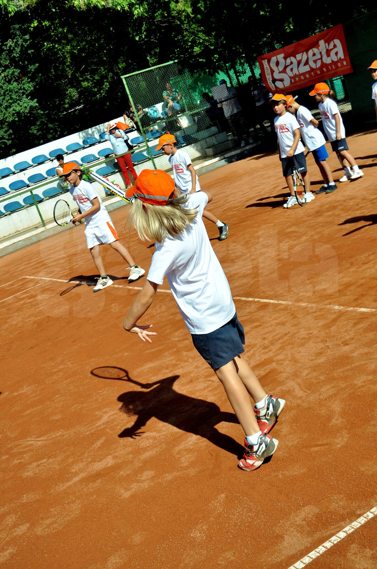 FOTO Copiii, în centrul atenţiei la BCR Open » Kids Day Gazeta Sporturilor 2012
