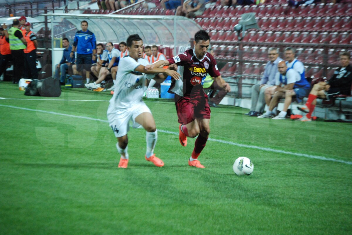 FOTO şi VIDEO CFR Cluj - Gaz Metan Mediaş 1-1 » Ando are probleme. Campionii fac primul pas greşit în noul sezon