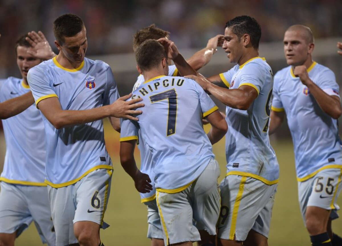 FOTO&VIDEO Salvat de Rusescu » Reghecampf a debutat cu victorie în Ghencea, Steaua - Chiajna 1-0