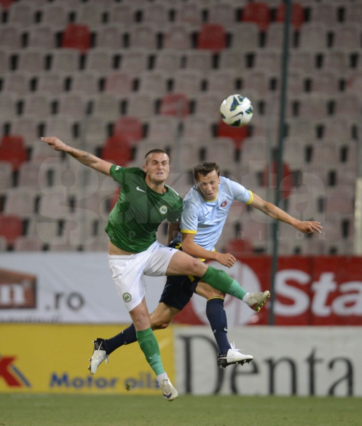 FOTO&VIDEO Salvat de Rusescu » Reghecampf a debutat cu victorie în Ghencea, Steaua - Chiajna 1-0