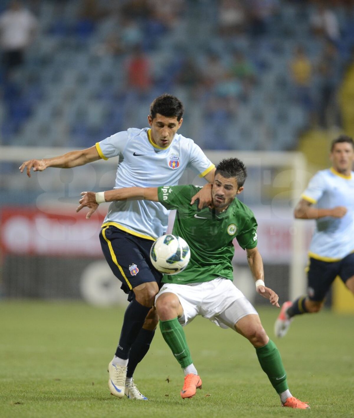 FOTO&VIDEO Salvat de Rusescu » Reghecampf a debutat cu victorie în Ghencea, Steaua - Chiajna 1-0