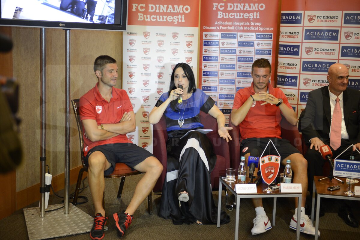 GALERIE FOTO Dinamo e pe mîini bune » "Zîna" Andreea Marin între "cîini"