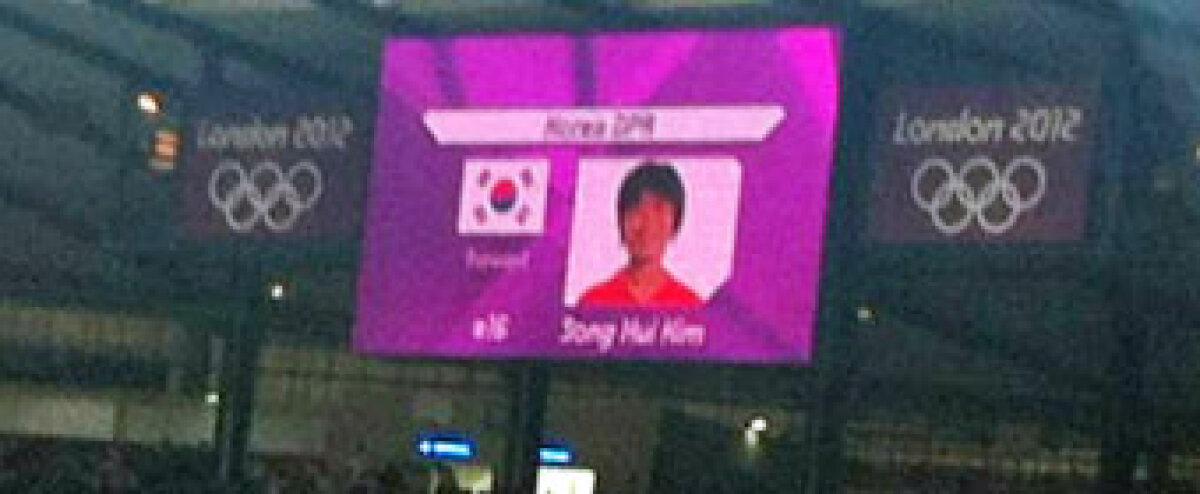 Prima gafă la Olimpiadă » Coreea de Nord a blocat meciul cu Columbia din cauza unei confuzii cu steagurile