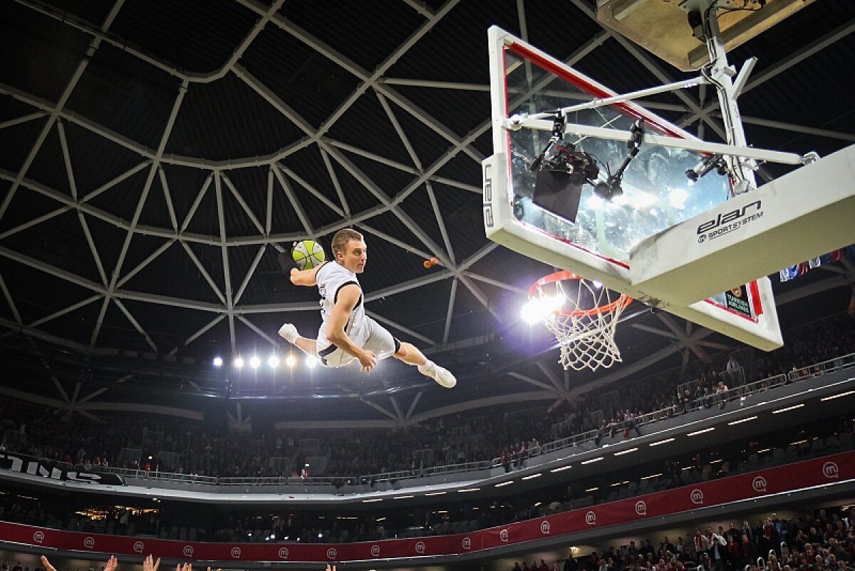 SHOW: Magicienii dunkurilor la Sport Arena Bucharest Challenger