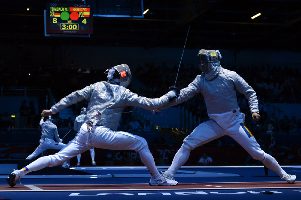 FOTO Dimineaţa muschetarului şi seara lîngă podium » Cum a ratat Rareş Dumitrescu medalia la Olimpiadă