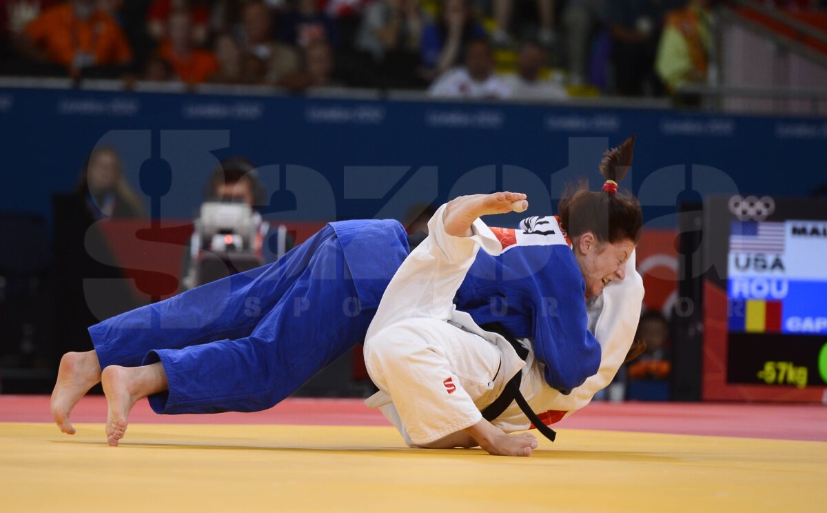 FOTO Corina Căprioriu a cîştigat medalia de argint la judo, categoria 57 kg!