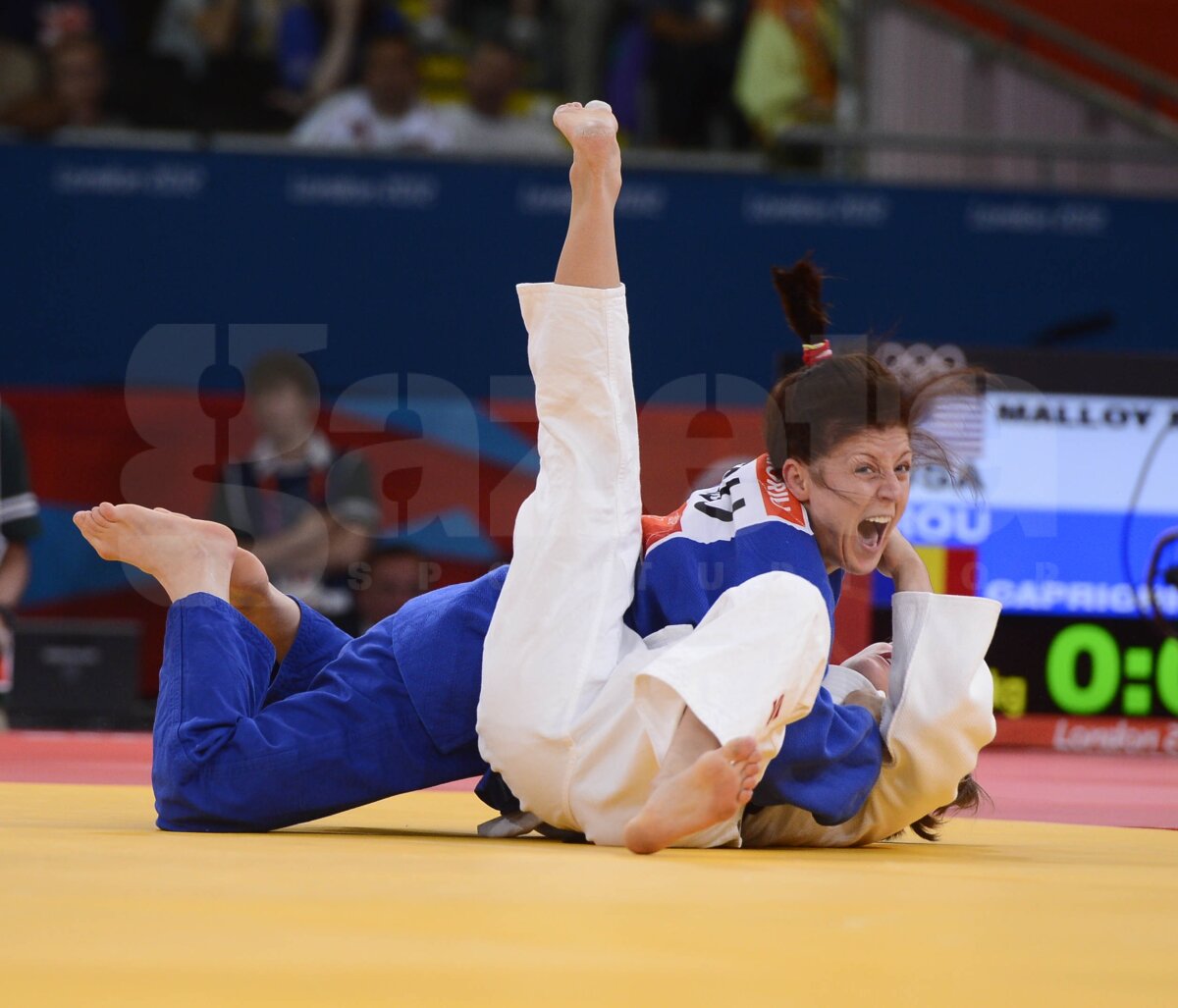 FOTO Corina Căprioriu a cîştigat medalia de argint la judo, categoria 57 kg!
