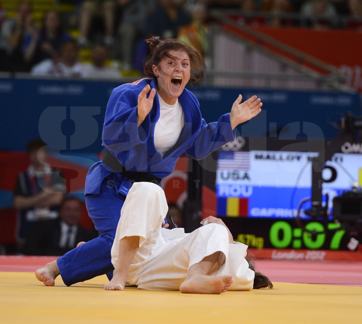 FOTO Corina Căprioriu a cîştigat medalia de argint la judo, categoria 57 kg!