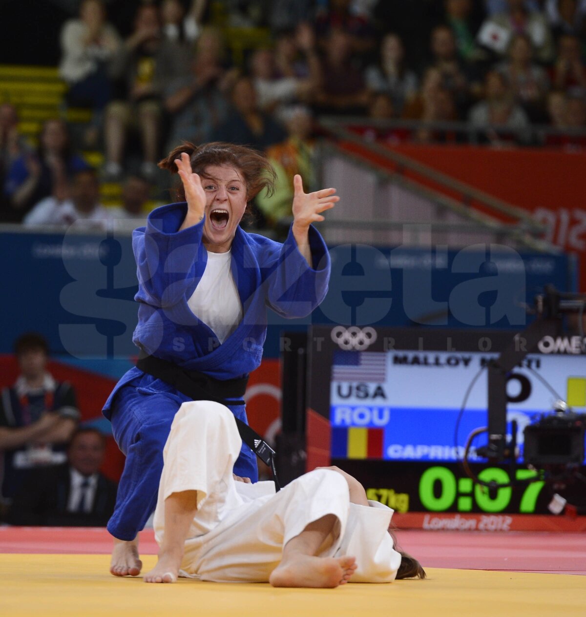 FOTO Corina Căprioriu a cîştigat medalia de argint la judo, categoria 57 kg!