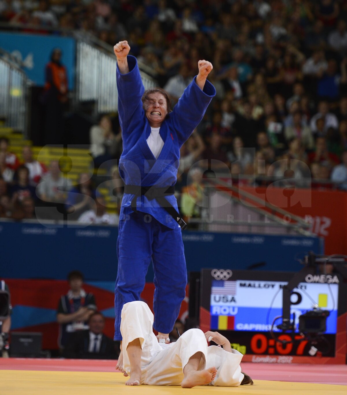 FOTO Corina Căprioriu a cîştigat medalia de argint la judo, categoria 57 kg!
