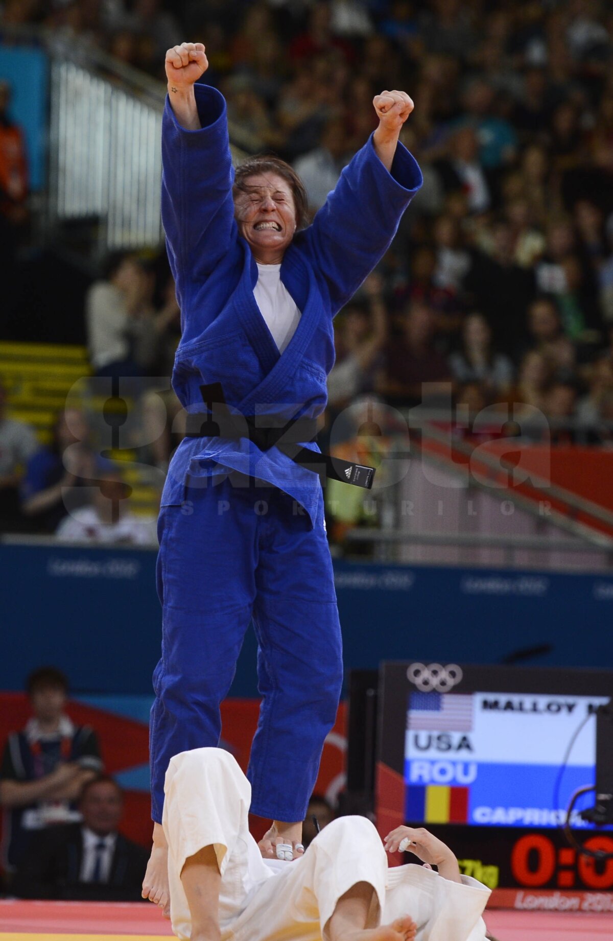 FOTO Corina Căprioriu a cîştigat medalia de argint la judo, categoria 57 kg!