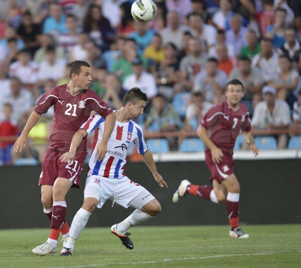 FOTO şi VIDEO Cadou de la Grahovac » Giuleştenii au obţinut norocos un punct la Galaţi, Oţelul - Rapid 1-1